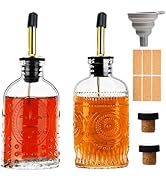 Amazon.com: gegewawa Glass Coffee Syrup Dispenser Bottles Set 2